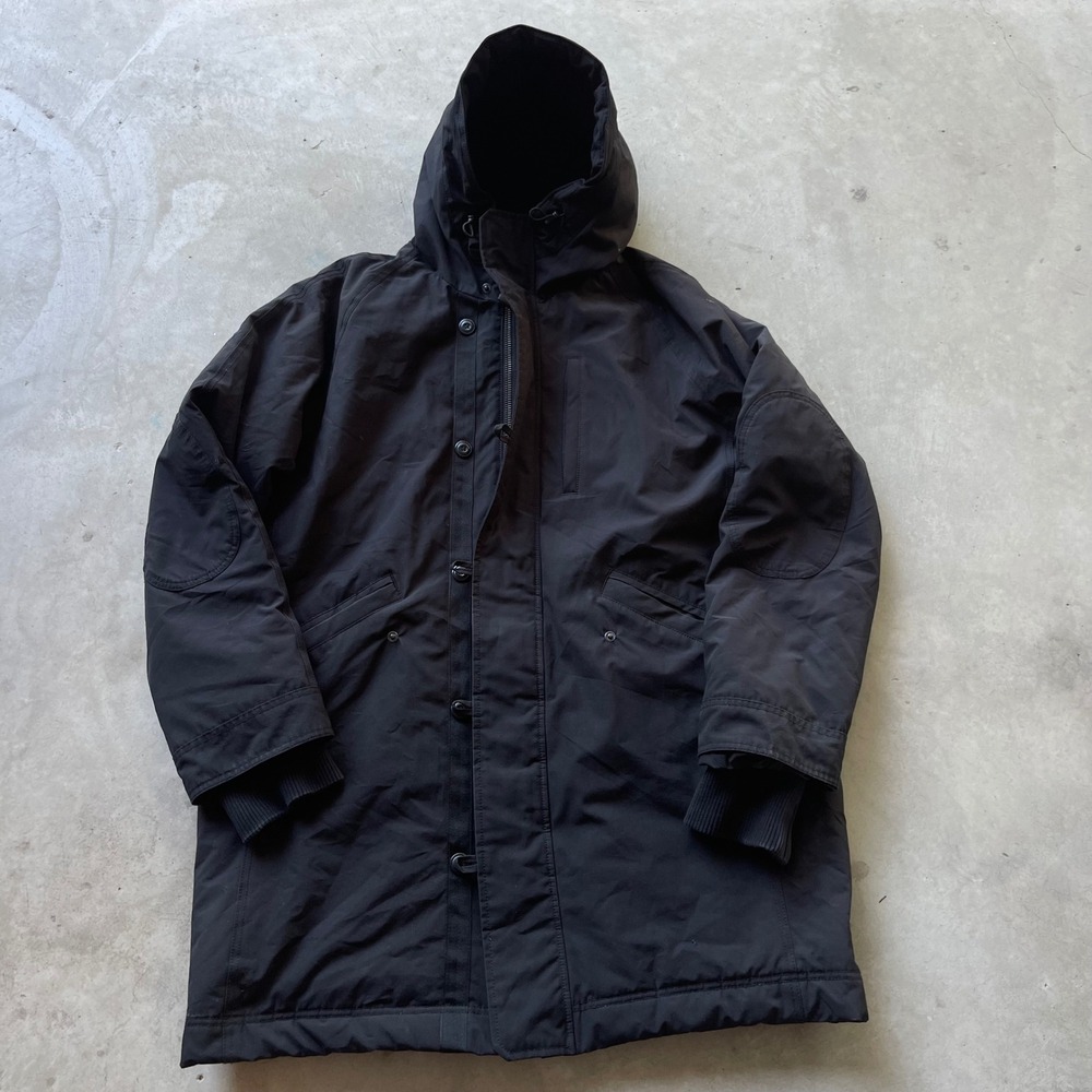 Gap ColdControl Max Mens XL Black Water Resistant Hooded Parka Jacket Coat